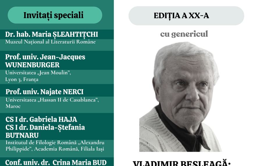 Programul Conferinței științifice internaționale „Filologia modernă: realizări și perspective în context european”, ediția a XX-a